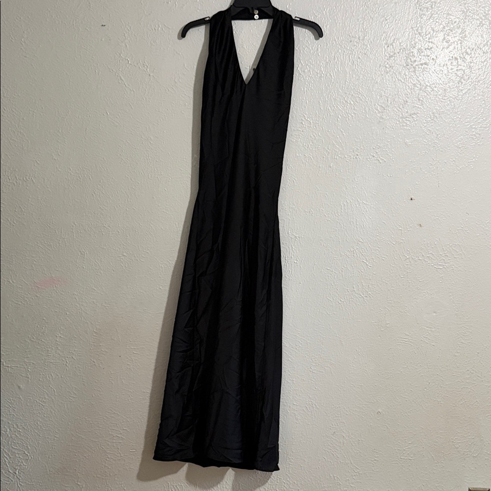 Show Me Your MuMu Classic Black Backless Gown